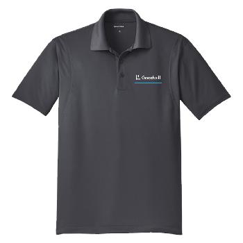 02 - Goodwill Polo - Site Lead Manager Mens - Iron Grey